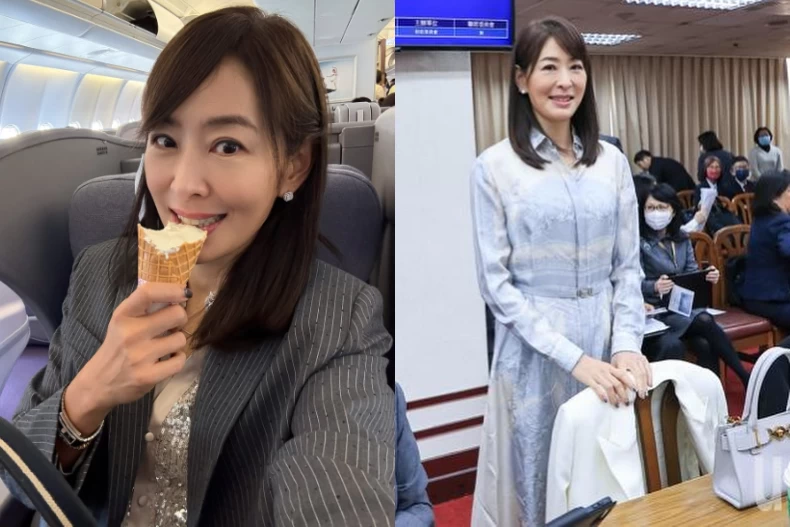 賈永婕「備詢穿搭」全身置入101！首度嘗試Versace穿後超滿意，網敲碗同款包包是這咖