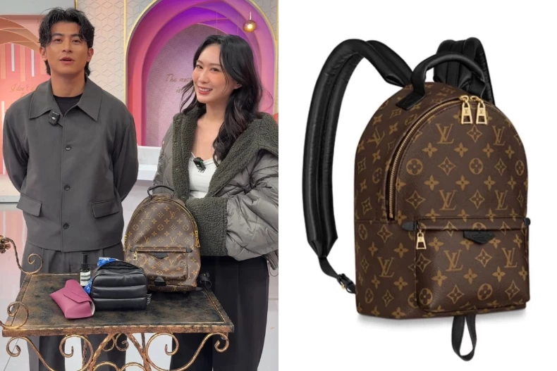 陳傑憲老婆Hailey「隨身包」揹LV老花