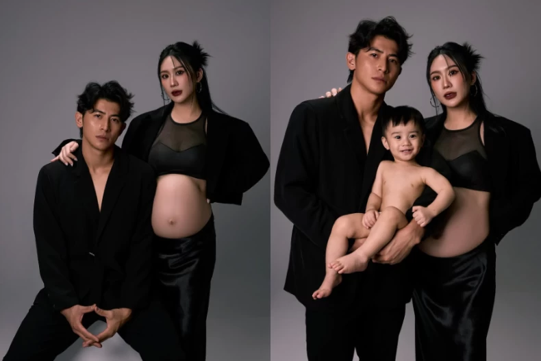 陳傑憲曬辣妻「孕婦寫真」6萬人按讚