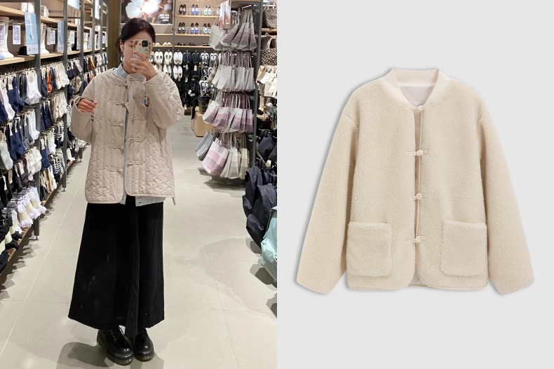 無印良品過節感大衣