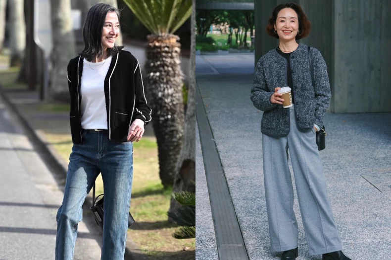過了45歲，一定要多穿「4種褲子」！煙管褲「大腿寬、小腿窄」修身、減齡效果佳