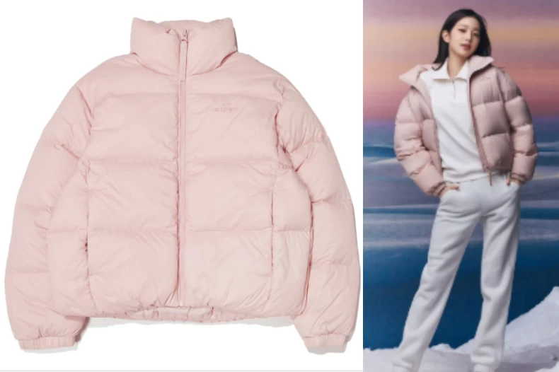 玫瑰色羽絨外套推薦：EIDER