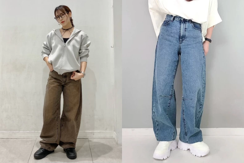 UNIQLO又出神級單品！日韓社群狂推「繭型牛仔褲」，羅紋上衣顯瘦又有多穿法