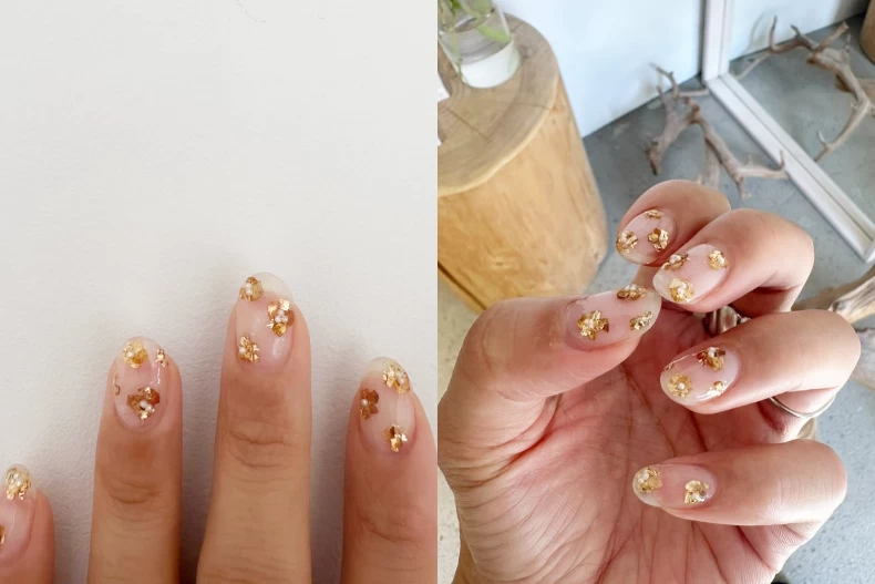 花箔美甲