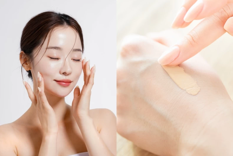 不卡粉底妝技巧