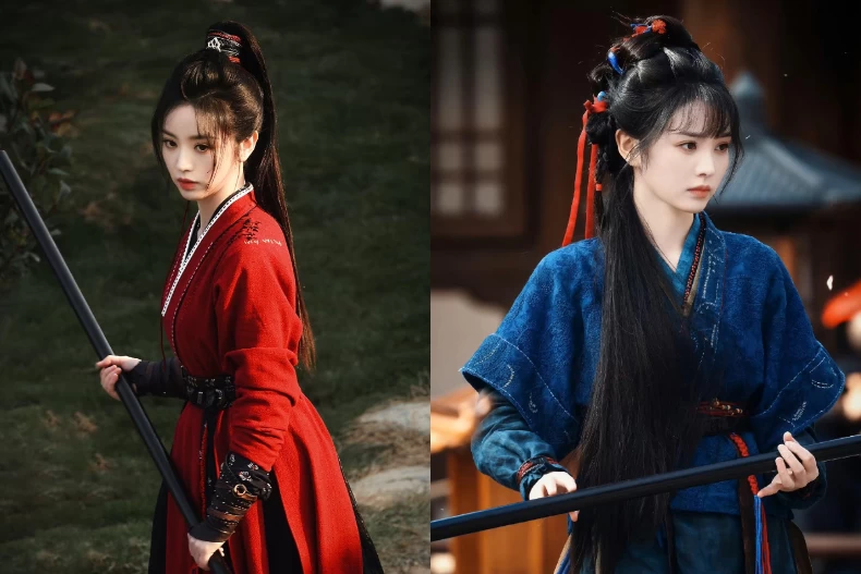 《逐玉》劇情亮點3.田曦薇狠甩甜妹形象出演「酷帥女將」