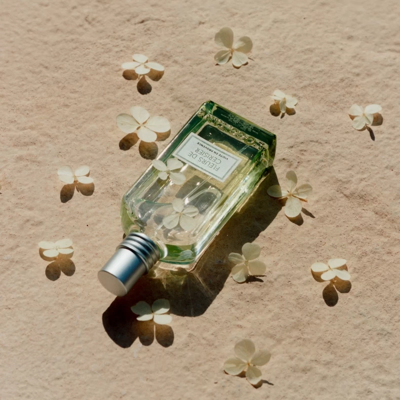 L’OCCITANE 葡萄櫻花沐浴膠250ml_情境照