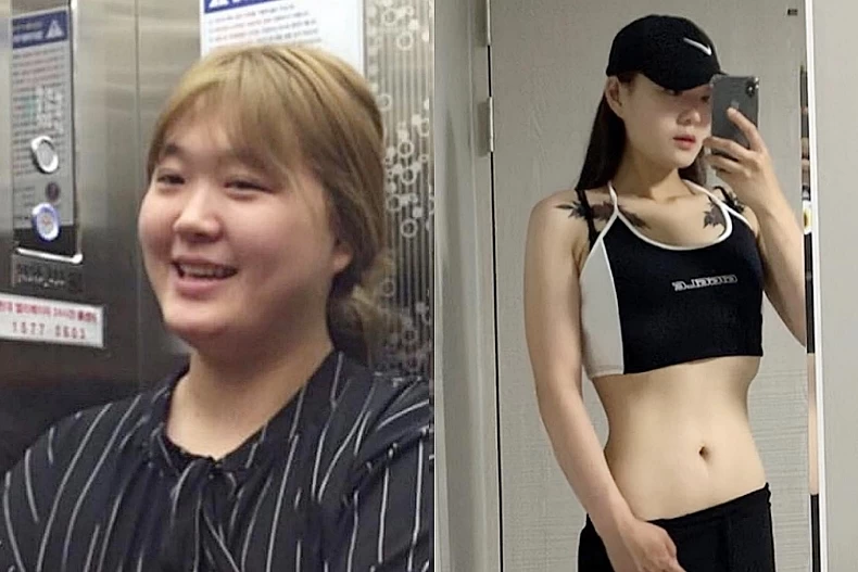 韓妞不節食減肥50公斤！「減肥故事太驚人」從路人變校花，從學渣變學霸
