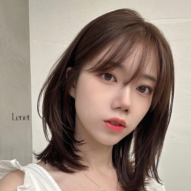 Photo by 성수동미용실 르네트성수 김주연 •헤어컨설팅 중단발 히피펌 on July 11, 2024. 未提供相片說明。.