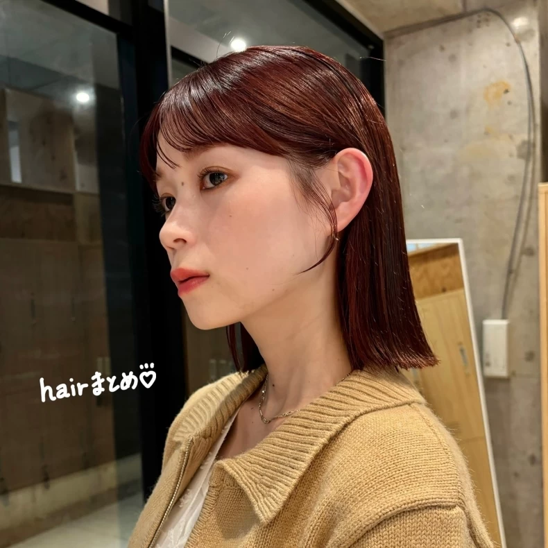 Photo shared by マイカ on January 14, 2025 tagging @ayanon_hair. 可能是 1 人、辮子、瀏海、髮簪和文字的圖像.