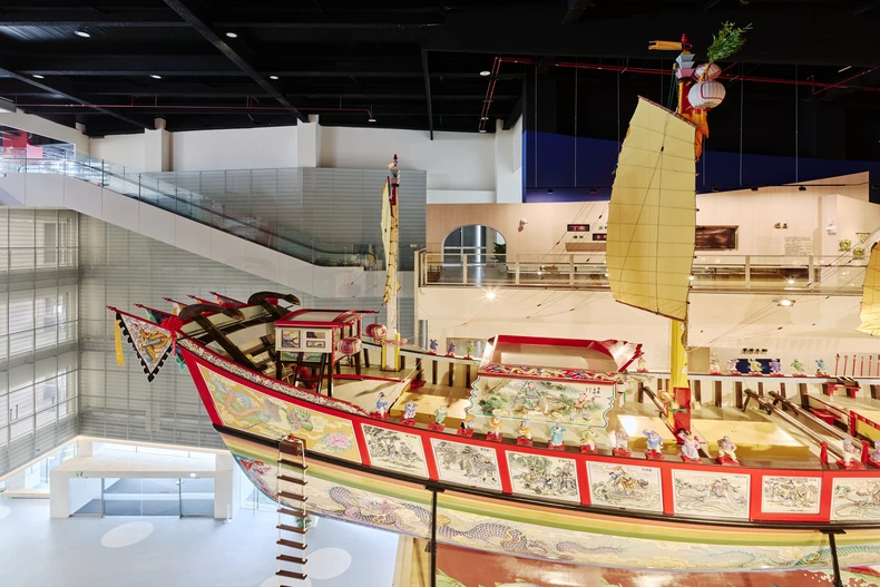 屏東縣王船文化館內部照片7