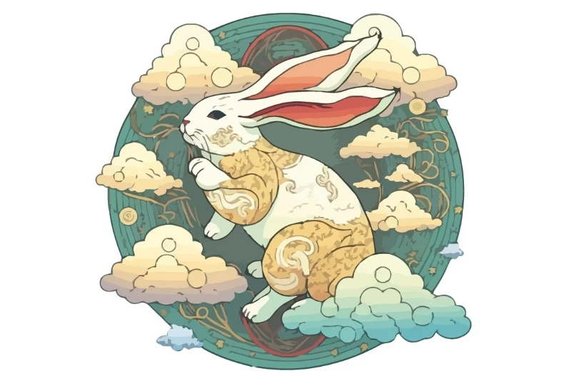 兔在酉時（17:00-19:00）