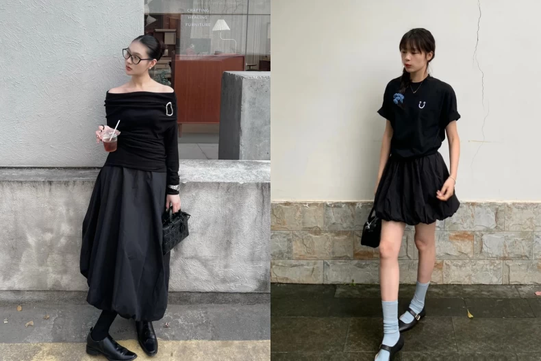 全黑穿搭