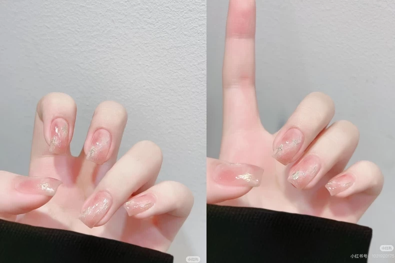 透明感暈染——打造指尖玻璃肌