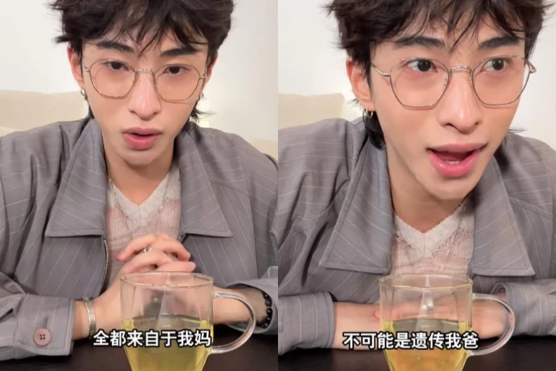 小哈利坦言對美的追求遺傳自伊能靜