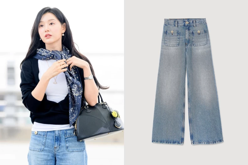 金智媛顯瘦寬褲找到了!出自法國「貴婦級ZARA」內行人識貨:淚之女王時期早在穿!