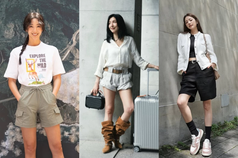 輕熟女「短褲穿搭」地雷公開!這3種短褲很NG,楊謹華、隋棠、許路兒搭法示範