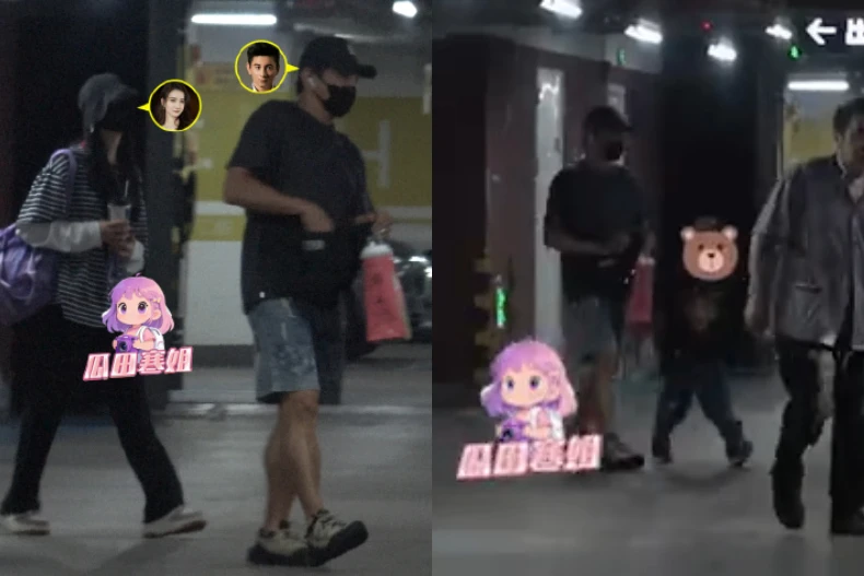 劉詩詩吳奇隆一家三口出遊粉碎婚變傳言