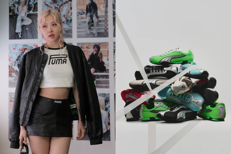 ROSE同款「PUMA H-STREET」薄底鞋台灣少量上市!巴黎世家做舊風賽車鞋時髦爆表