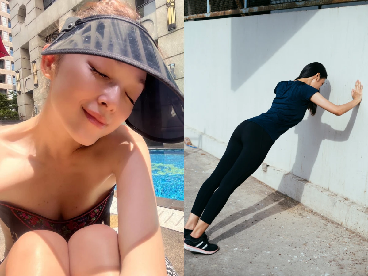 1招甩掉大媽味!虞珮儀「靠牆一動作」瘦背+掰掰袖+消副乳,不喘不累1週就超有感!