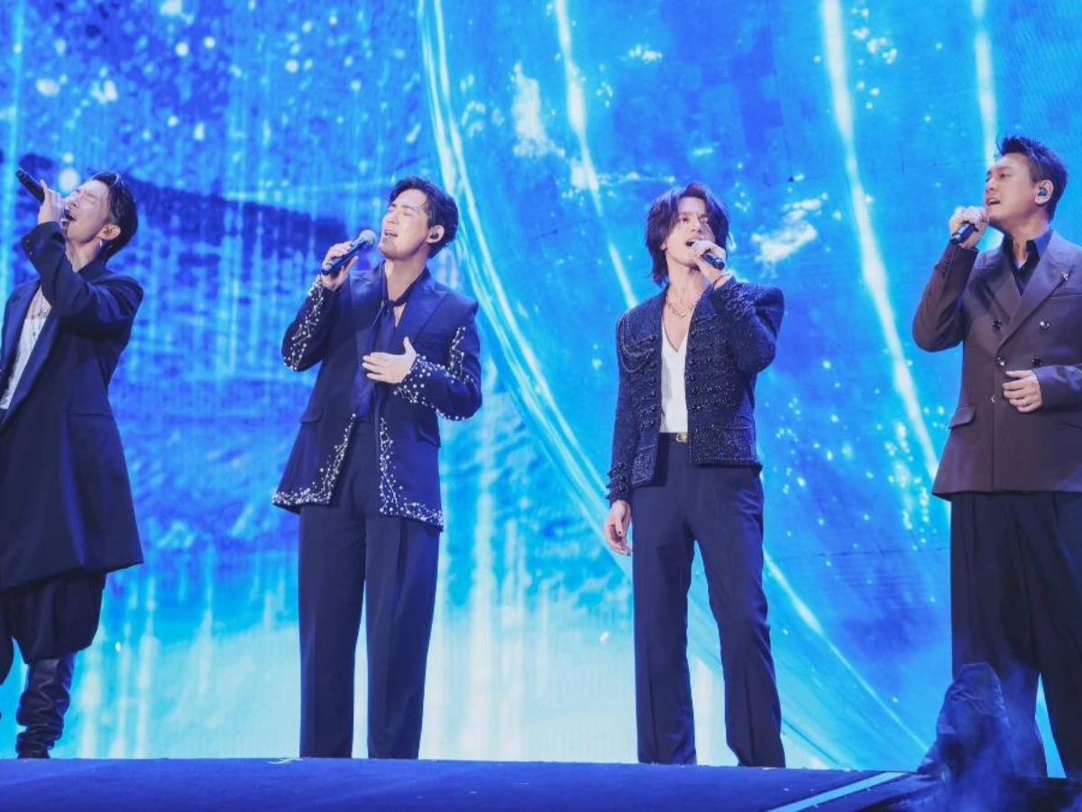 F4在五月天演唱會驚喜合體
