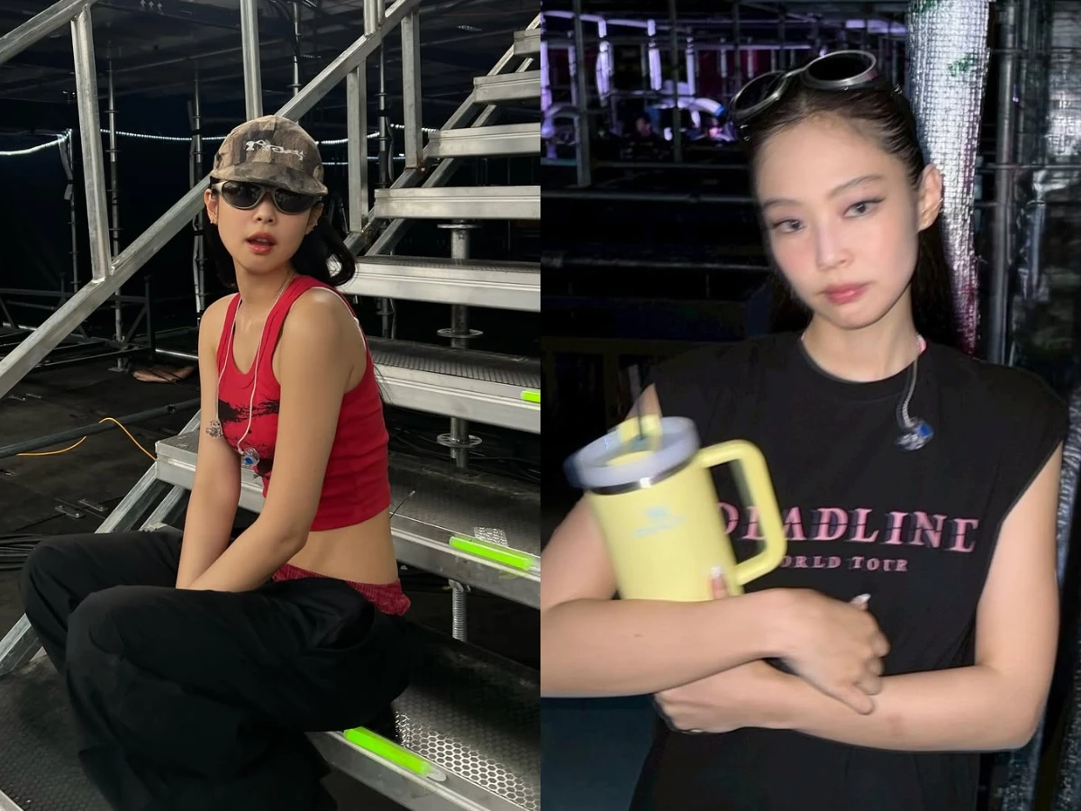 水壺也成時尚單品!Jennie隨手一拿讓Stanley保溫杯完售,同款「小臉墨鏡」只要1500元