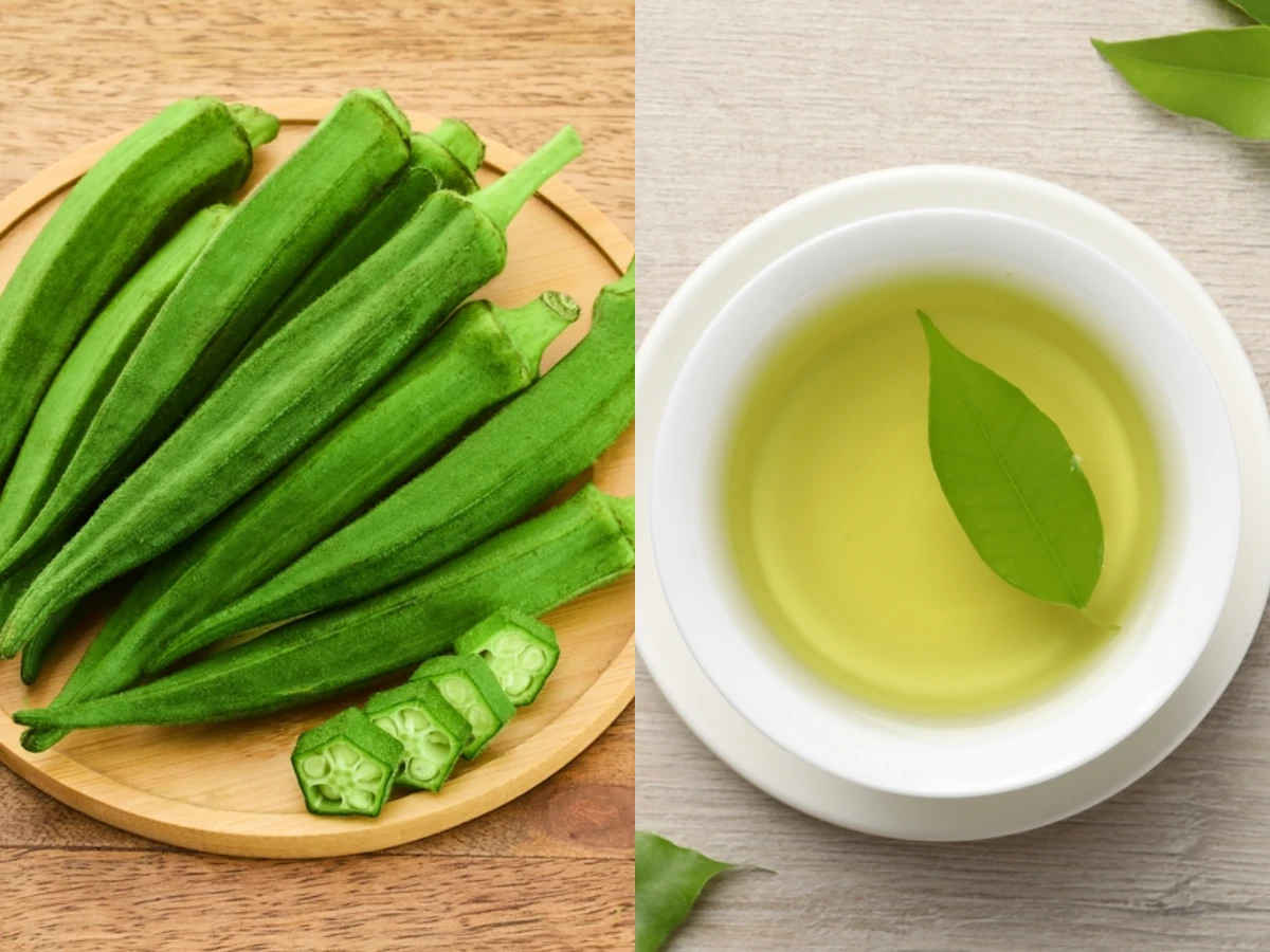 秋葵綠茶