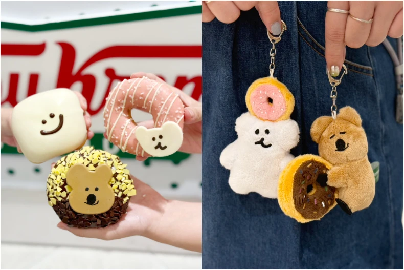 Krispy Kreme甜甜圈聯名DINOTAENG登場！周邊搶購攻略