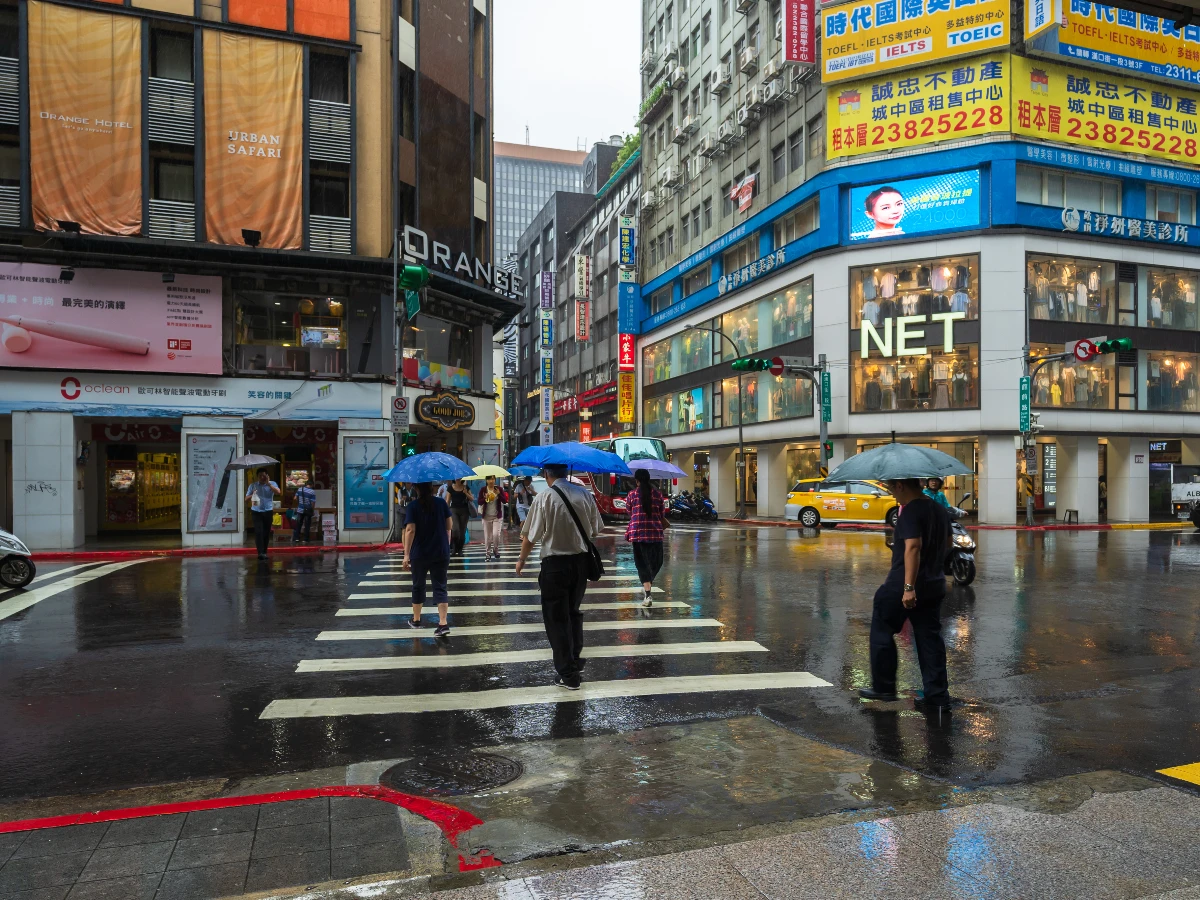 颱風下雨豪雨降雨