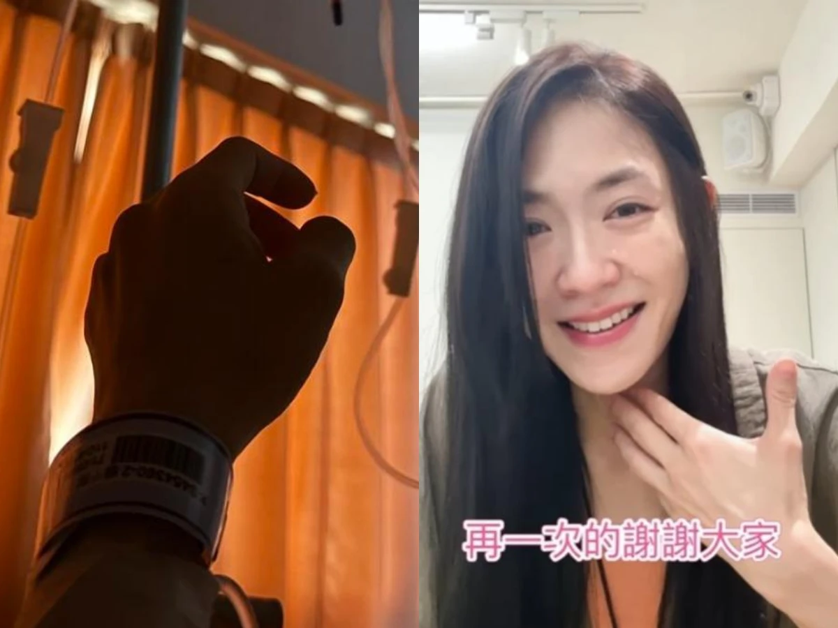 楊千霈手術後爆瘦且聲音沙啞