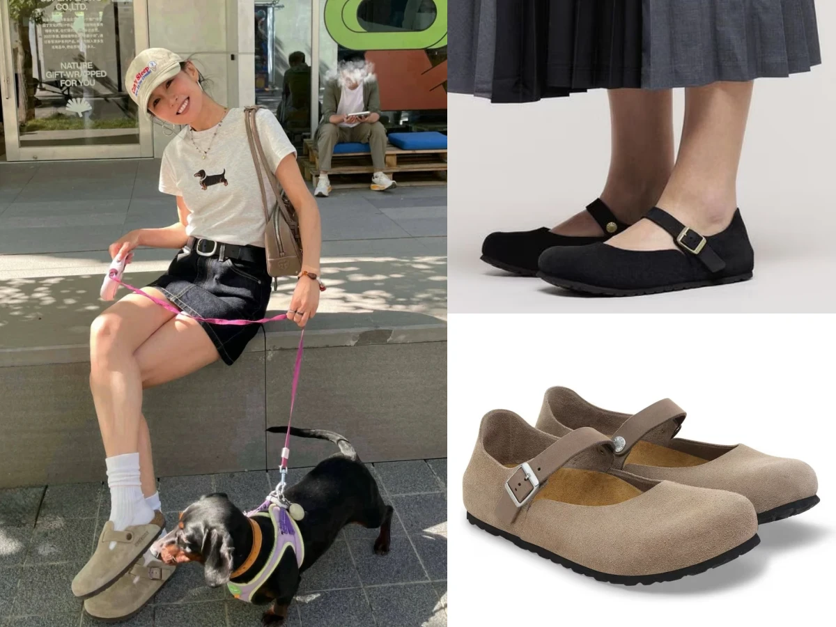 韓國爆紅「星星麂皮勃肯鞋」成為代購新歡！韓妞好評：腿看起來更長，鞋子很輕久走不累！