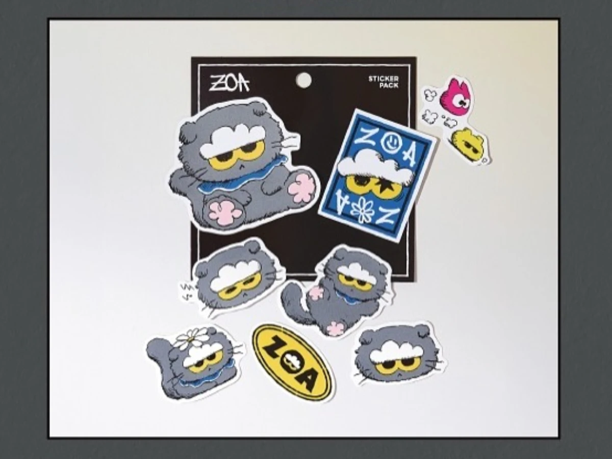 ZOA貼紙 價格:NT.180