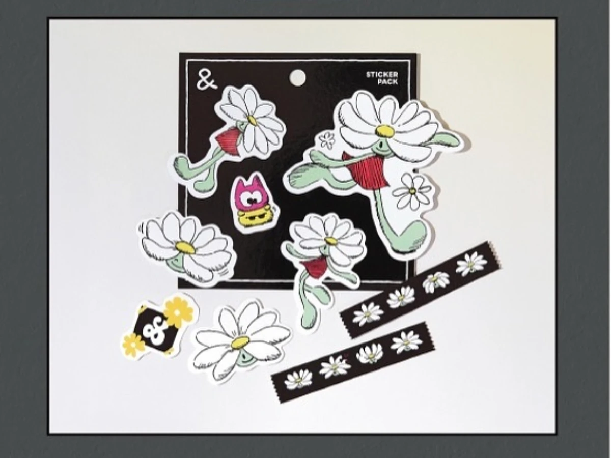 A&NE貼紙 價格:NT.180