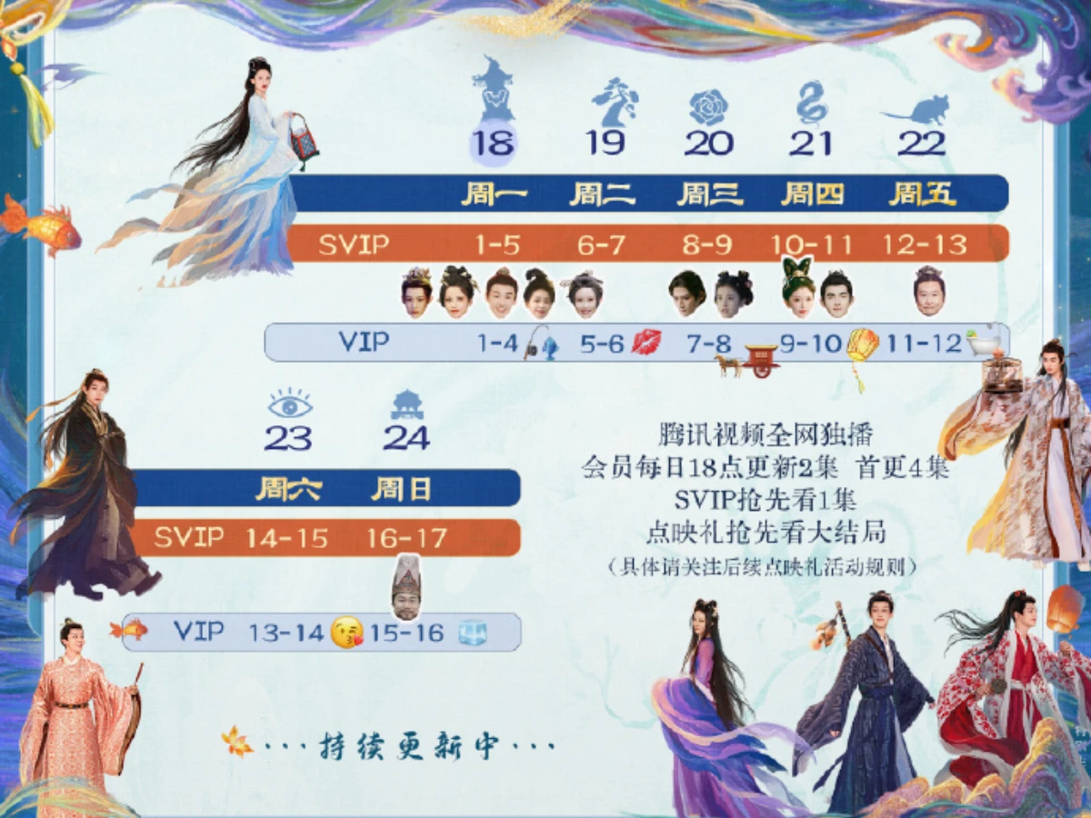 《子夜歸》追劇日曆