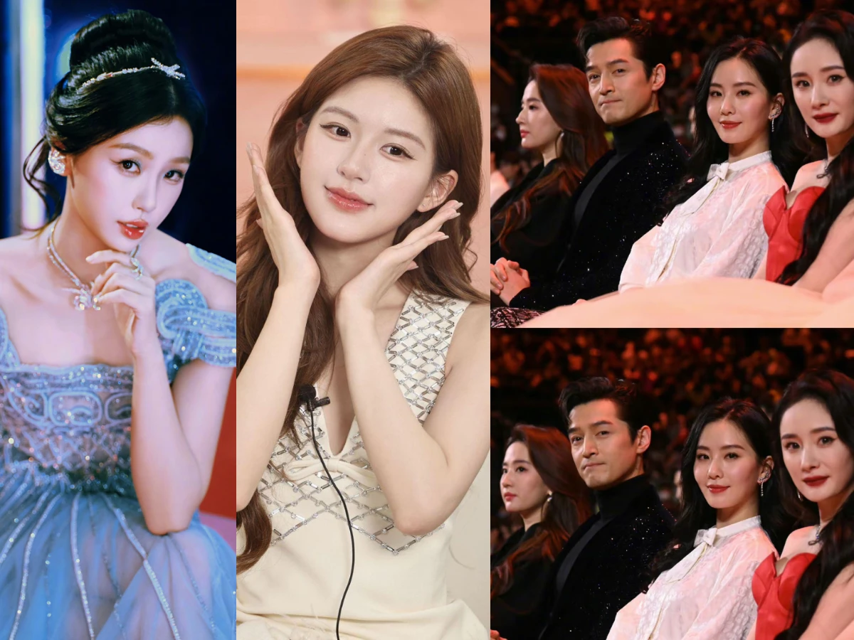 楊冪、劉亦菲姊妹情破裂8年!同框零互動畫面上熱搜,網友嘆:氣氛比北風還冷