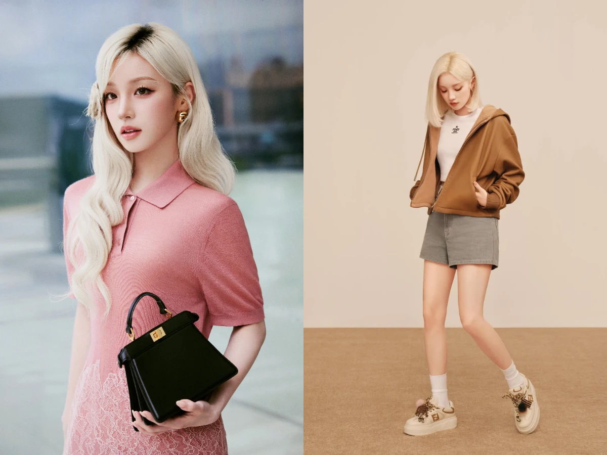 i-dle宋雨琦機場時尚揹這顆FENDI「法棍包」超柔軟皮+大容量，名媛也愛