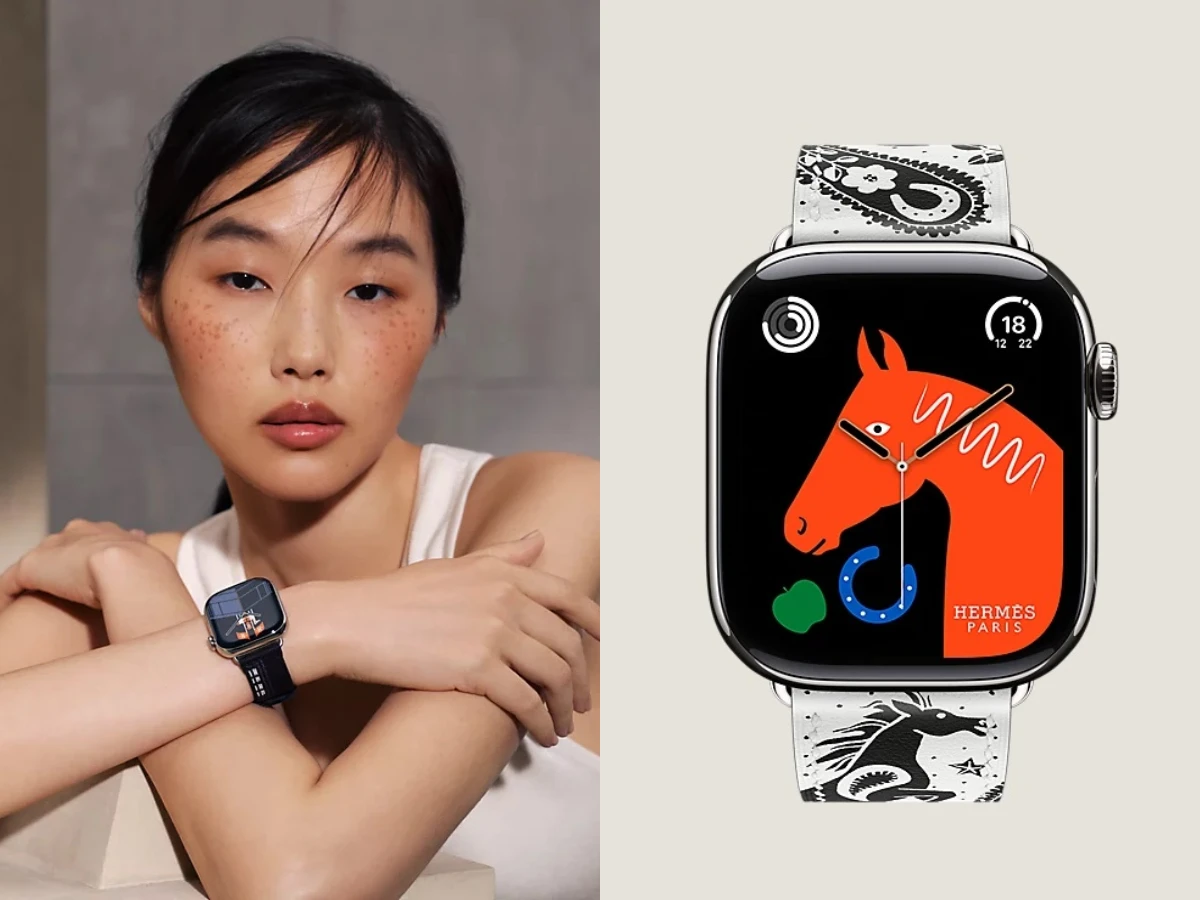 Apple Watch變精品！愛馬仕全新錶帶登場：絲巾圖騰、福寶桌布，H鍊帶價格公開