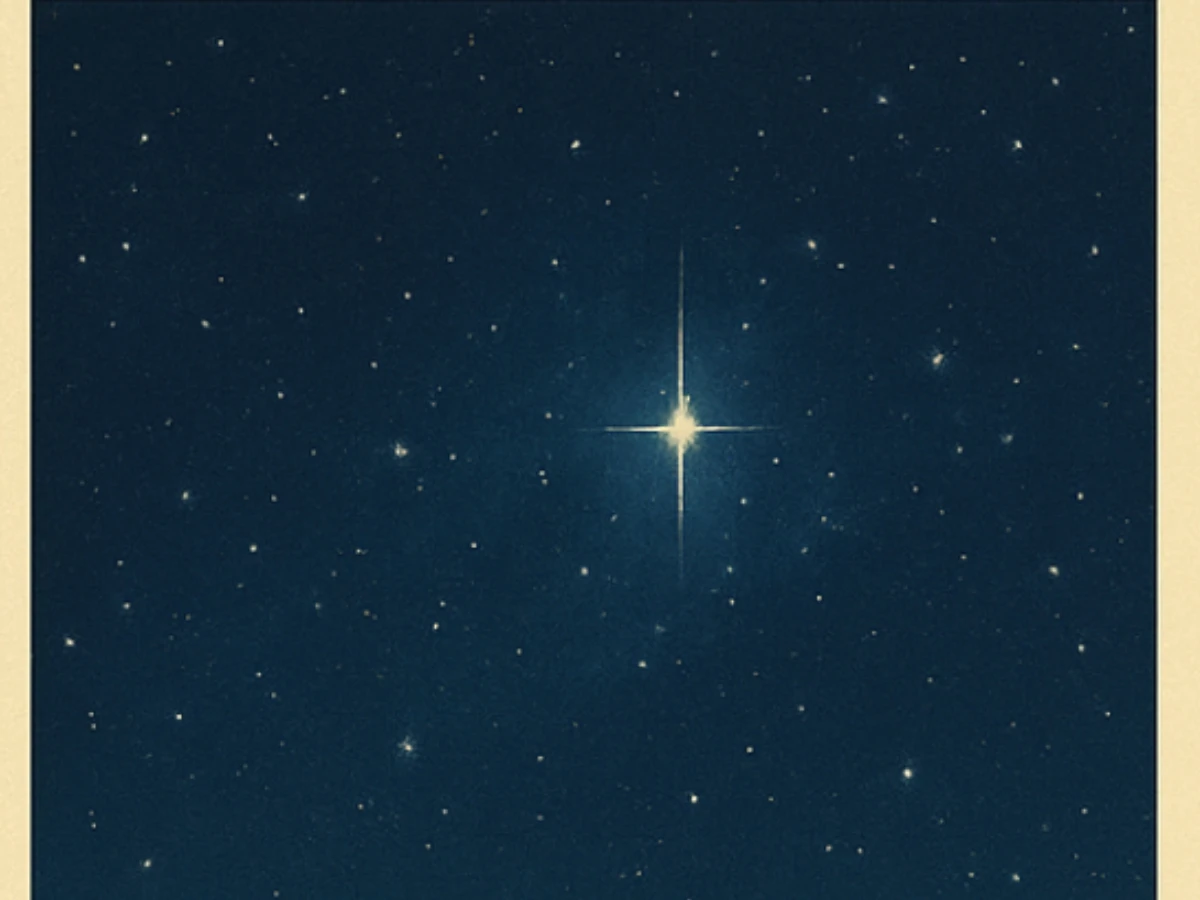 D. 繁星閃耀的夜空