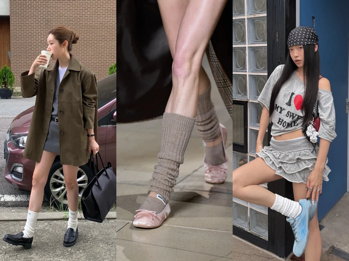 堆堆襪穿搭