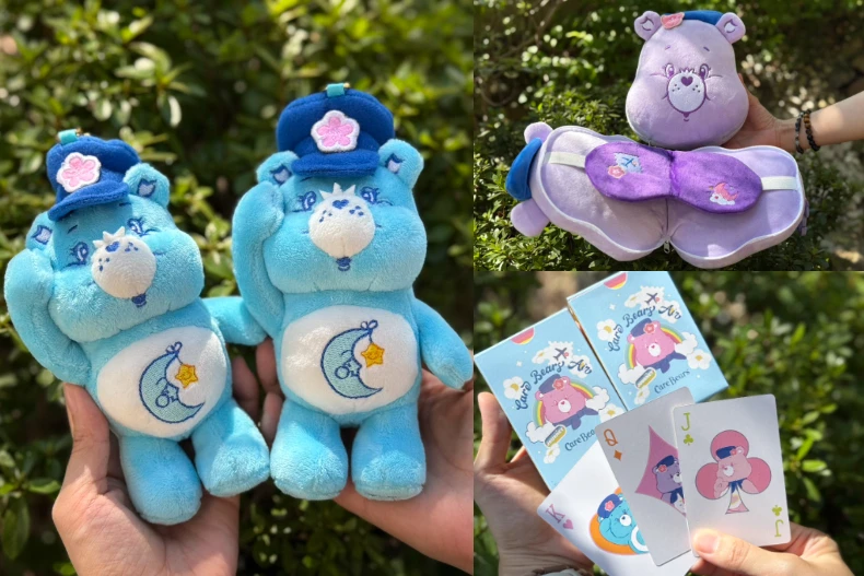 華航聯名Care Bears「超萌彩虹熊機長」周邊+五桐號夢幻甜點飲料一次看