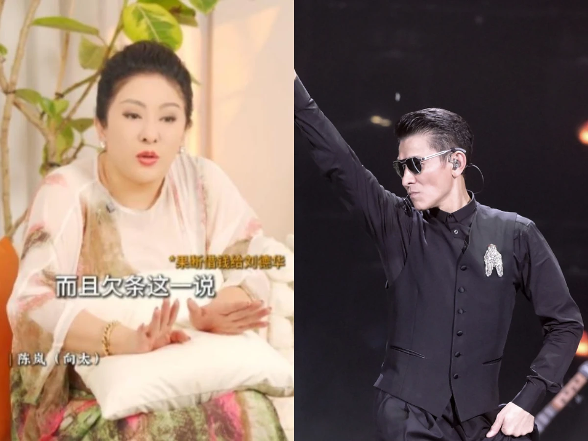 向太「借錢」給劉德華往事全說了