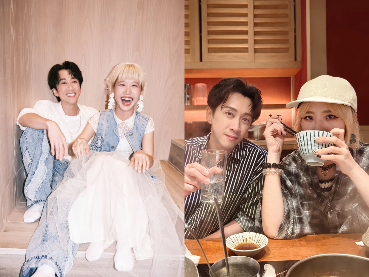 恭喜！Lulu、陳漢典現身戶政事務所登記結婚！老闆陳鎮川送上金鏟子添喜
