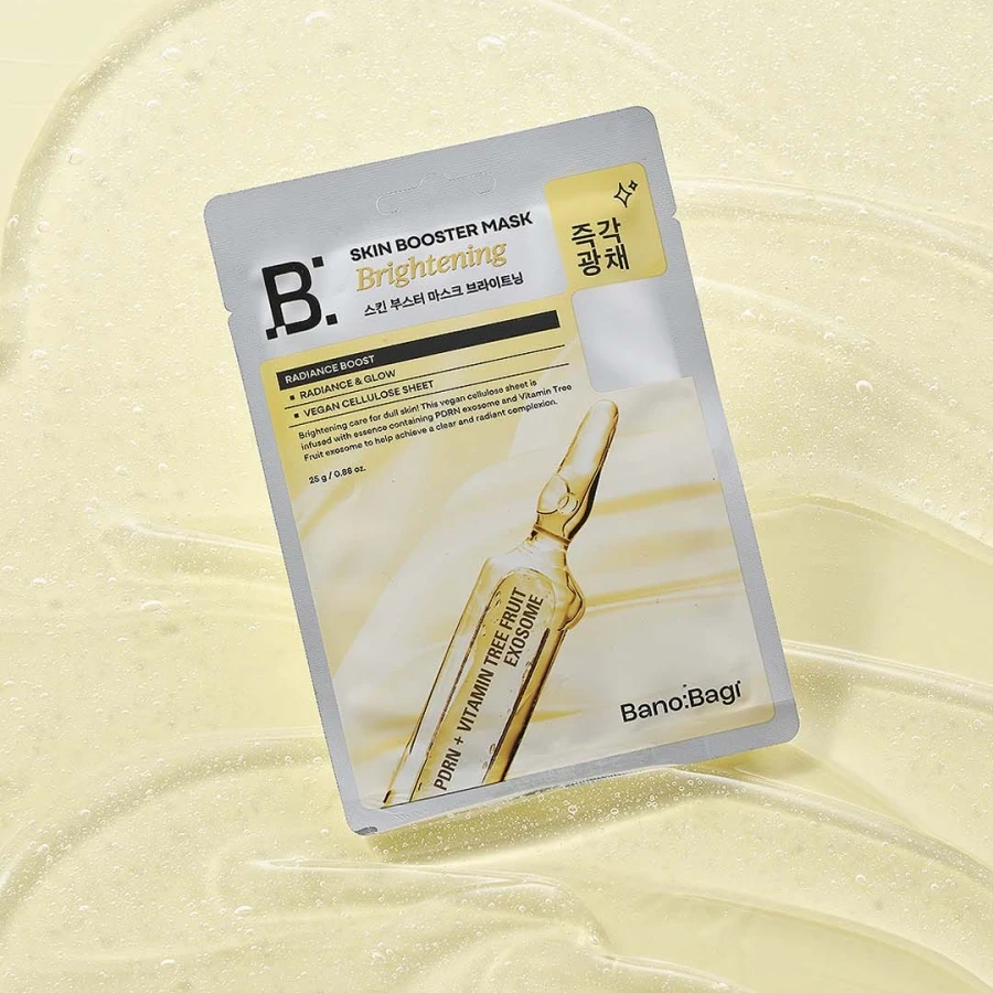 2025人氣美白面膜推薦：BANOBAGI 賦活面膜系列 _光透亮白