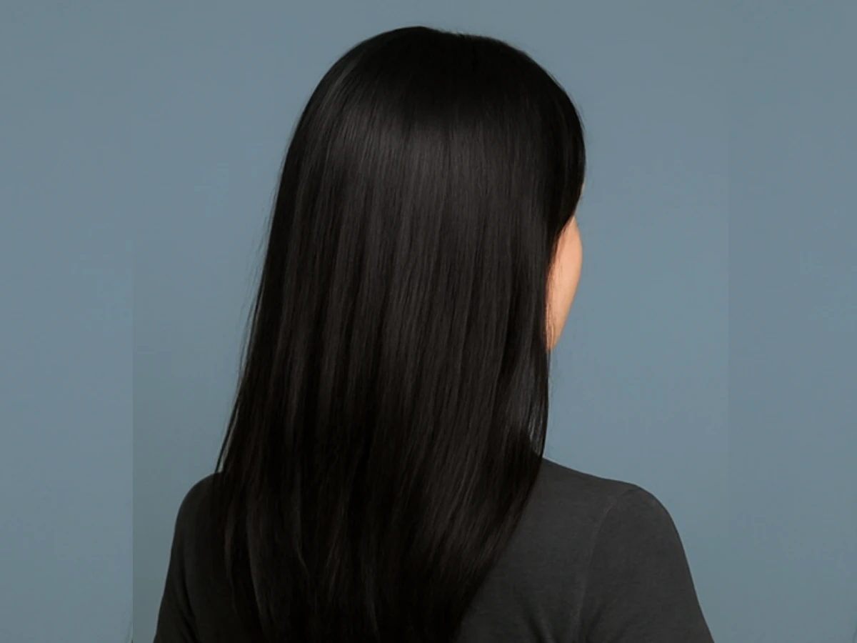 選圖A：黑髮