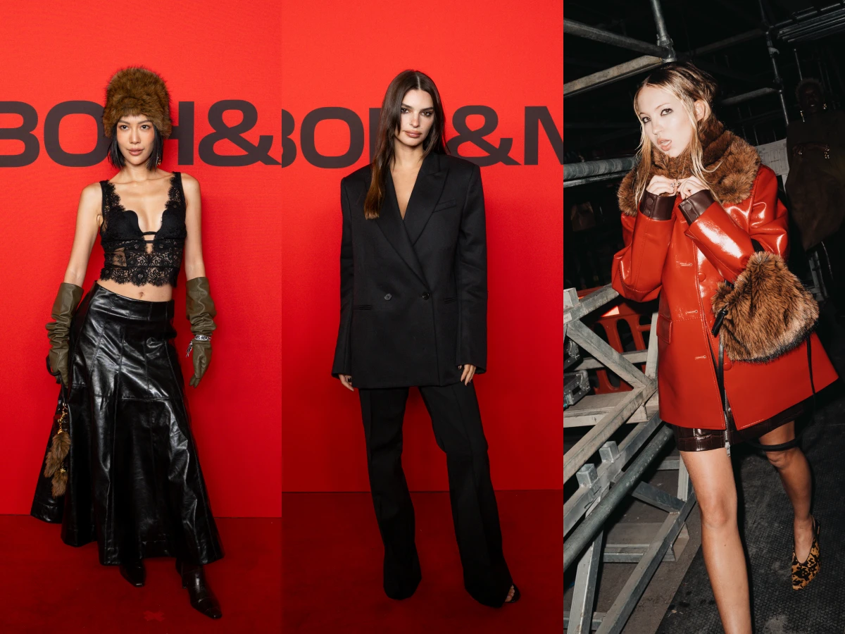 H&M倫敦時裝週 2025秋冬系列，圖片來源：H&M