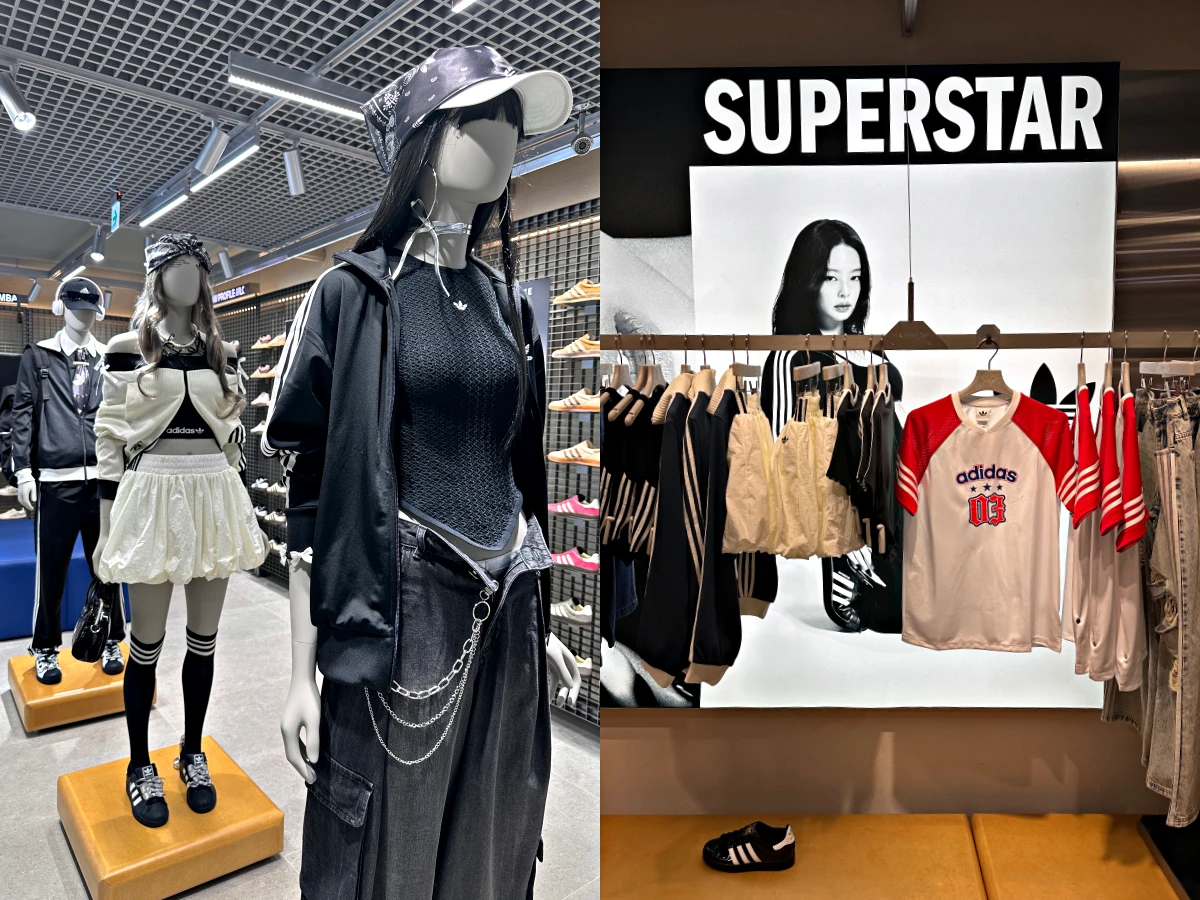 穿出韓風adidas運動時尚