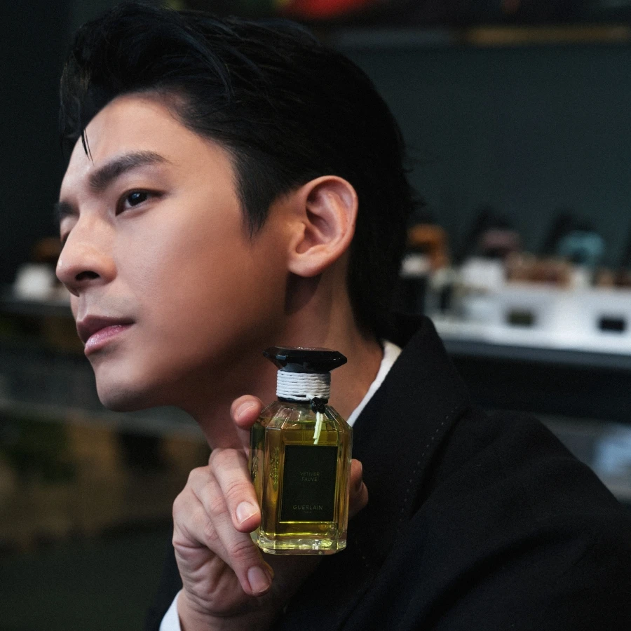 金馬男星林柏宏 與 嬌蘭藝術沙龍荒野甦醒淡香精
