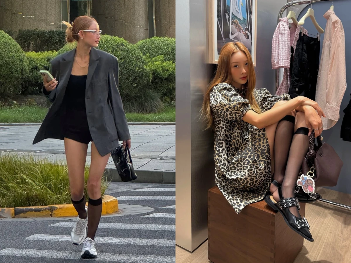 黑絲襪穿搭推薦