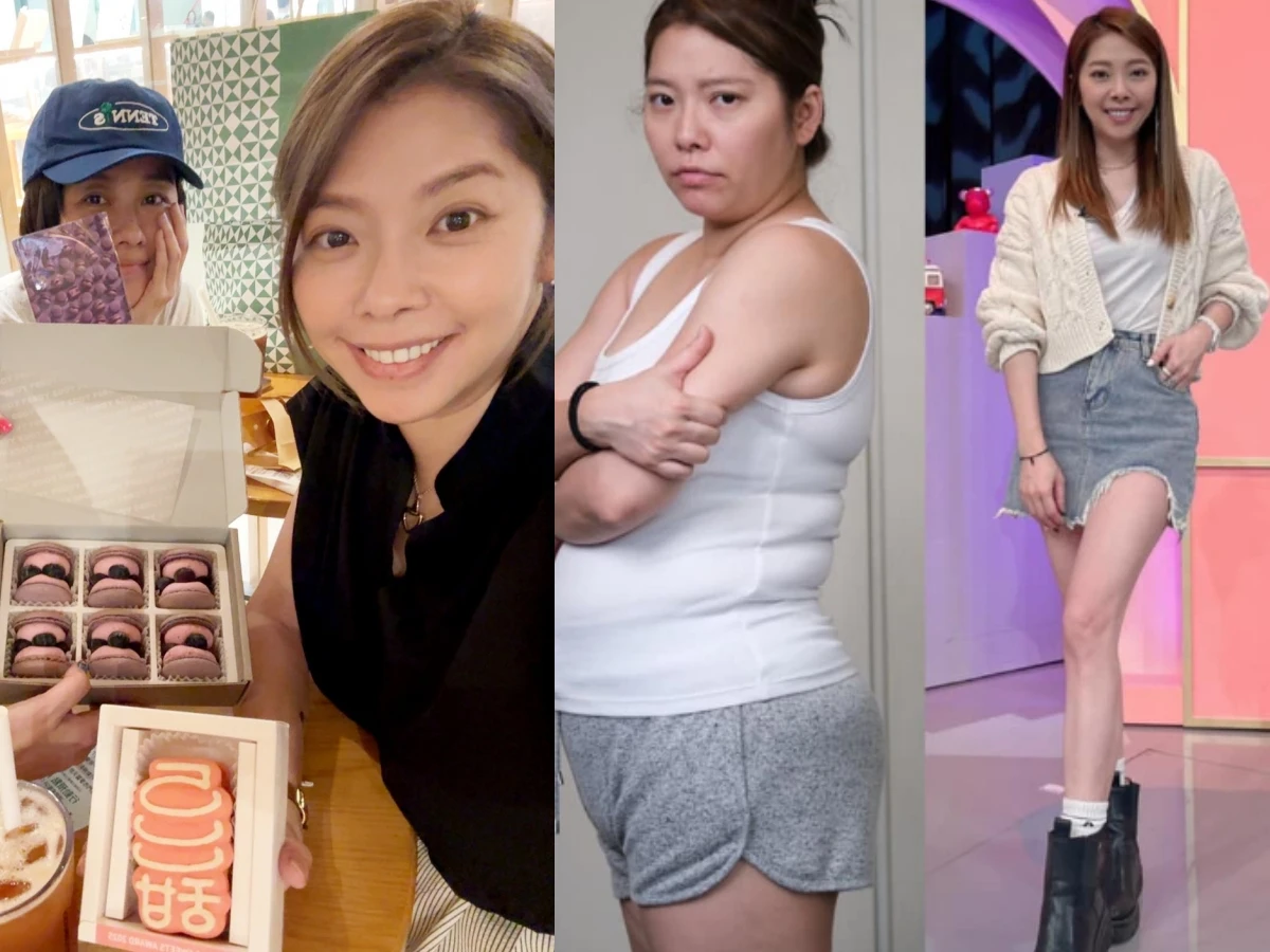 吃甜點也不怕胖！阿弟老婆Mei從70→52kg不復胖就靠4方法，這招只要3秒改變一生