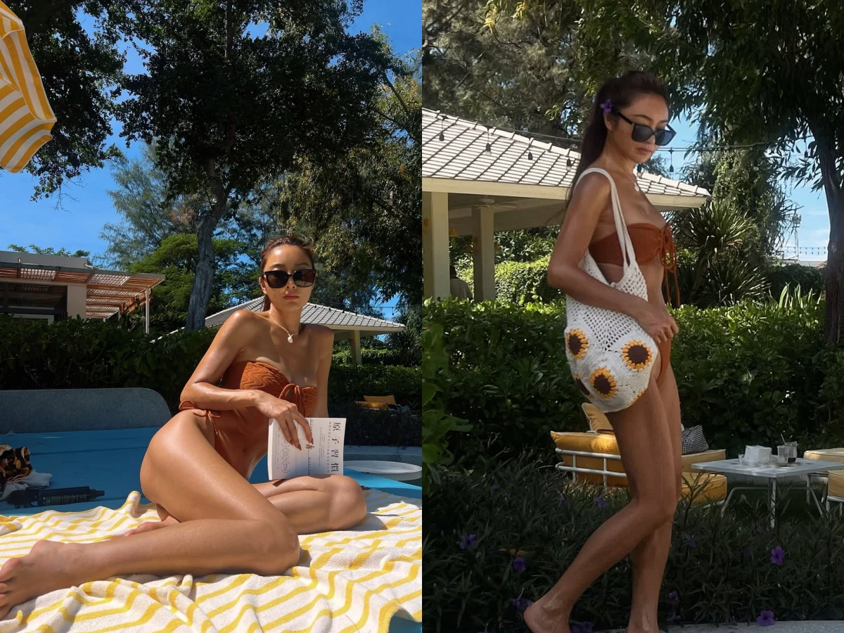 可可棕穿搭/圖片來源:IG@ 5400wu